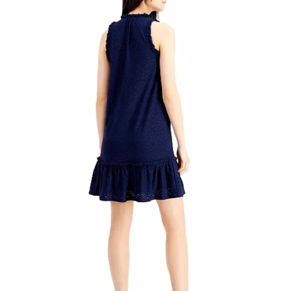 Eyelet Pullover Dress - Picture 3 of 10